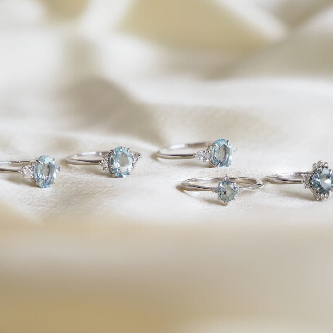 Engagement ring designs for you Aquamarine