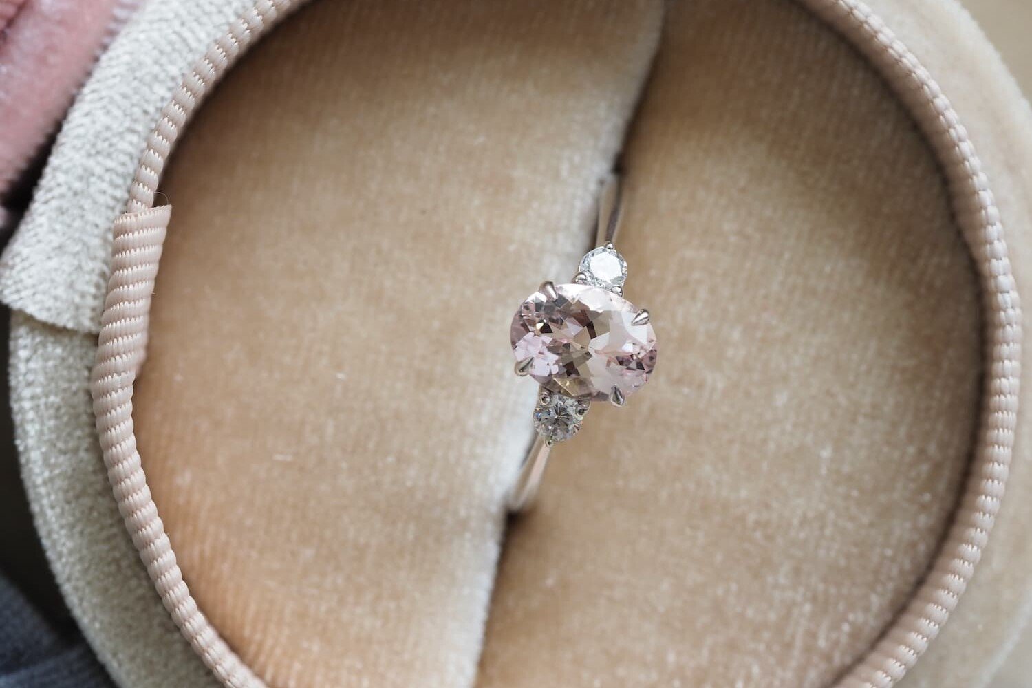 Emma Morganite engagement rings