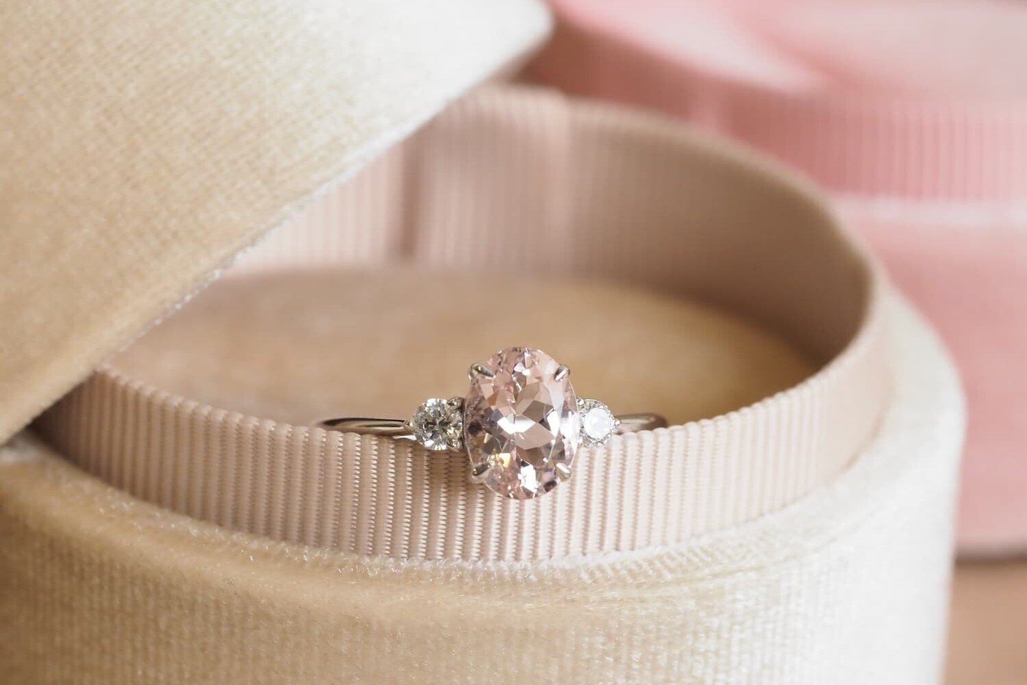 Emma Morganite engagement rings