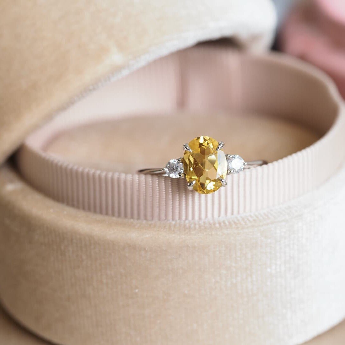 Yellow Sapphire Ring