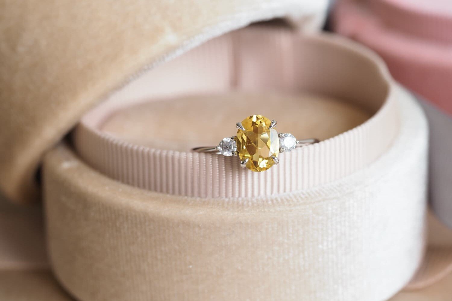 Yellow Sapphire Ring