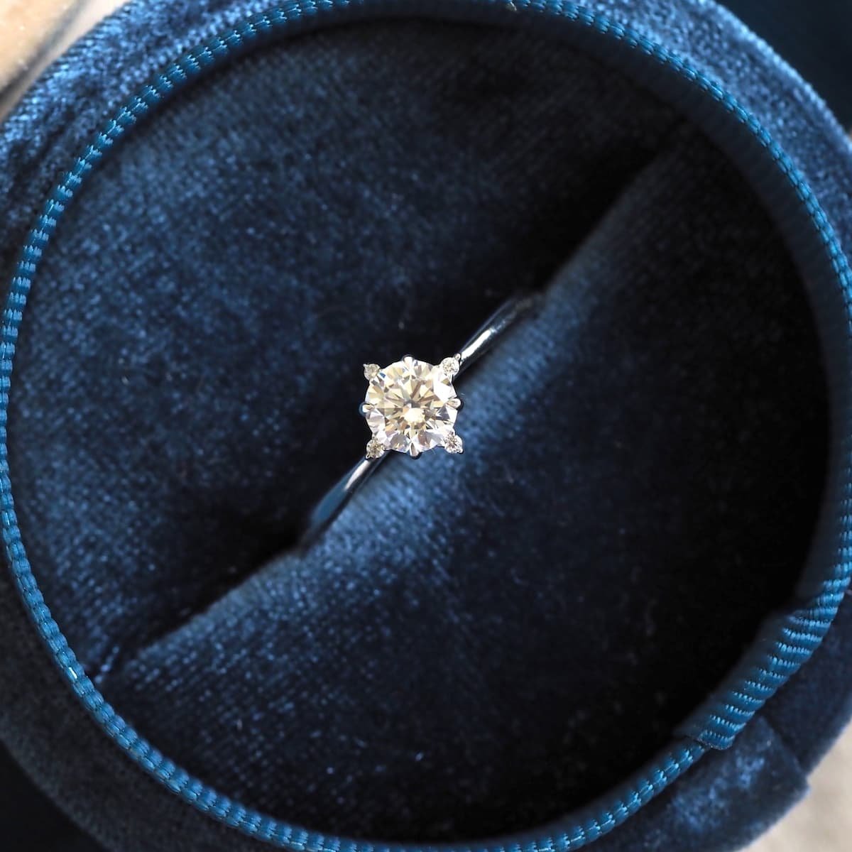 Aurora diamond engagement ring for women