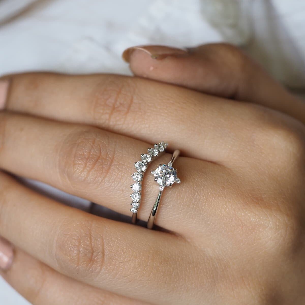 Aurora Diamond Ring