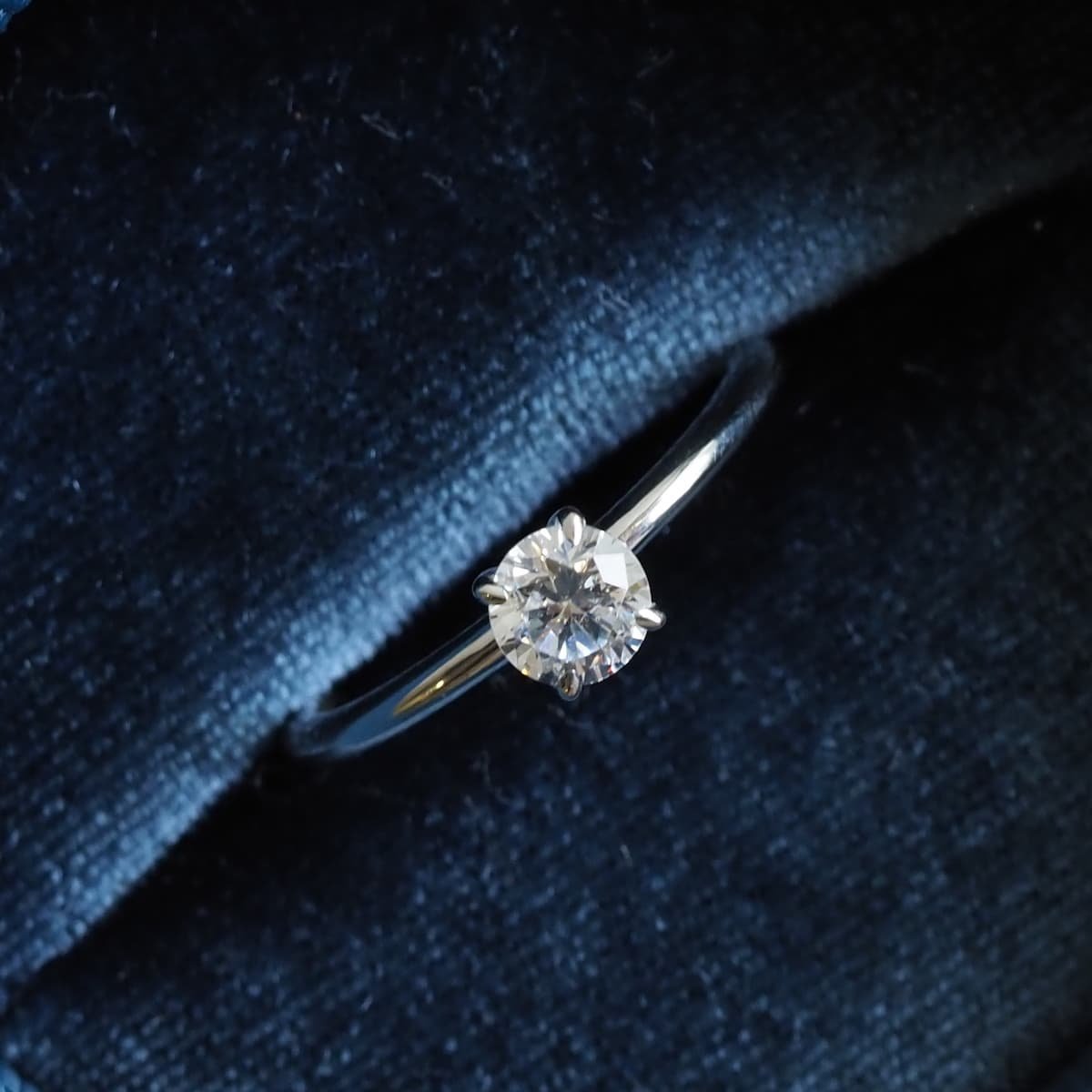 50 cent Solitaire Diamond Ring