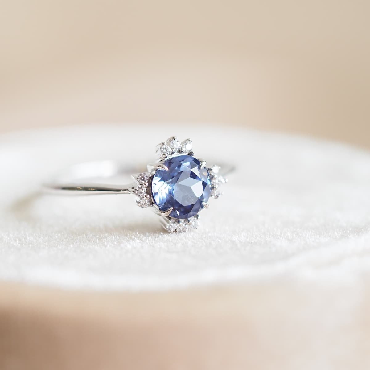 Pale Violet Blue Montana Sapphire Ring – S. Kind & Co
