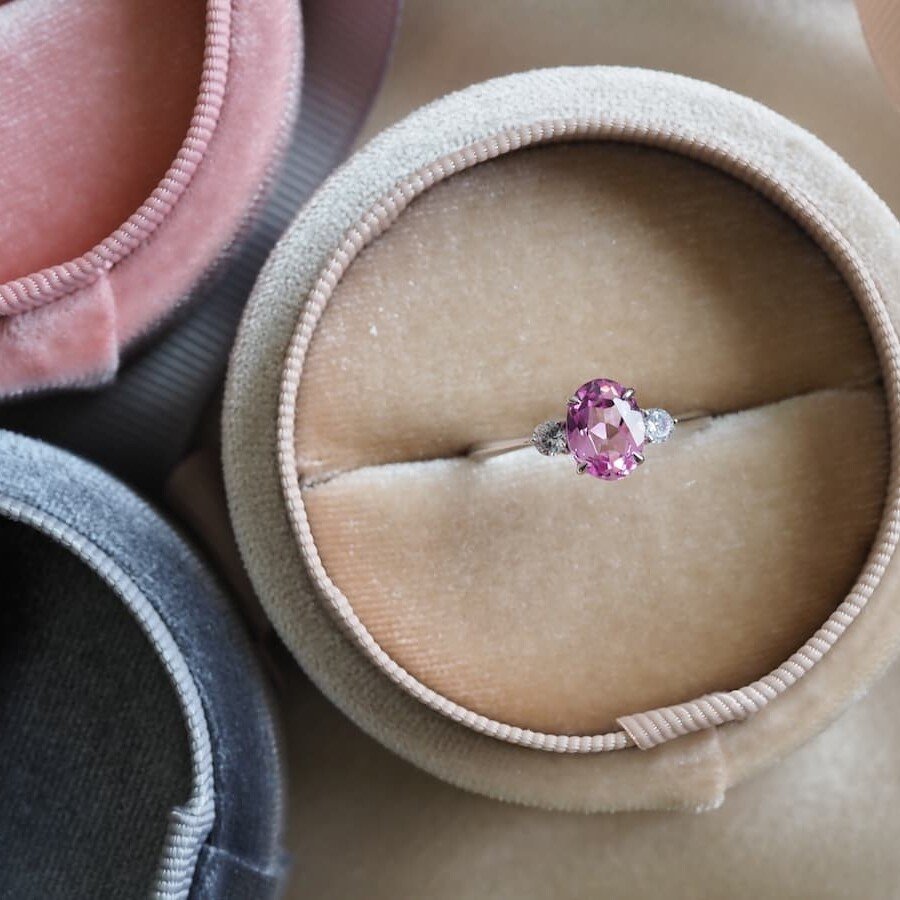 Emma Pink Sapphire ring
