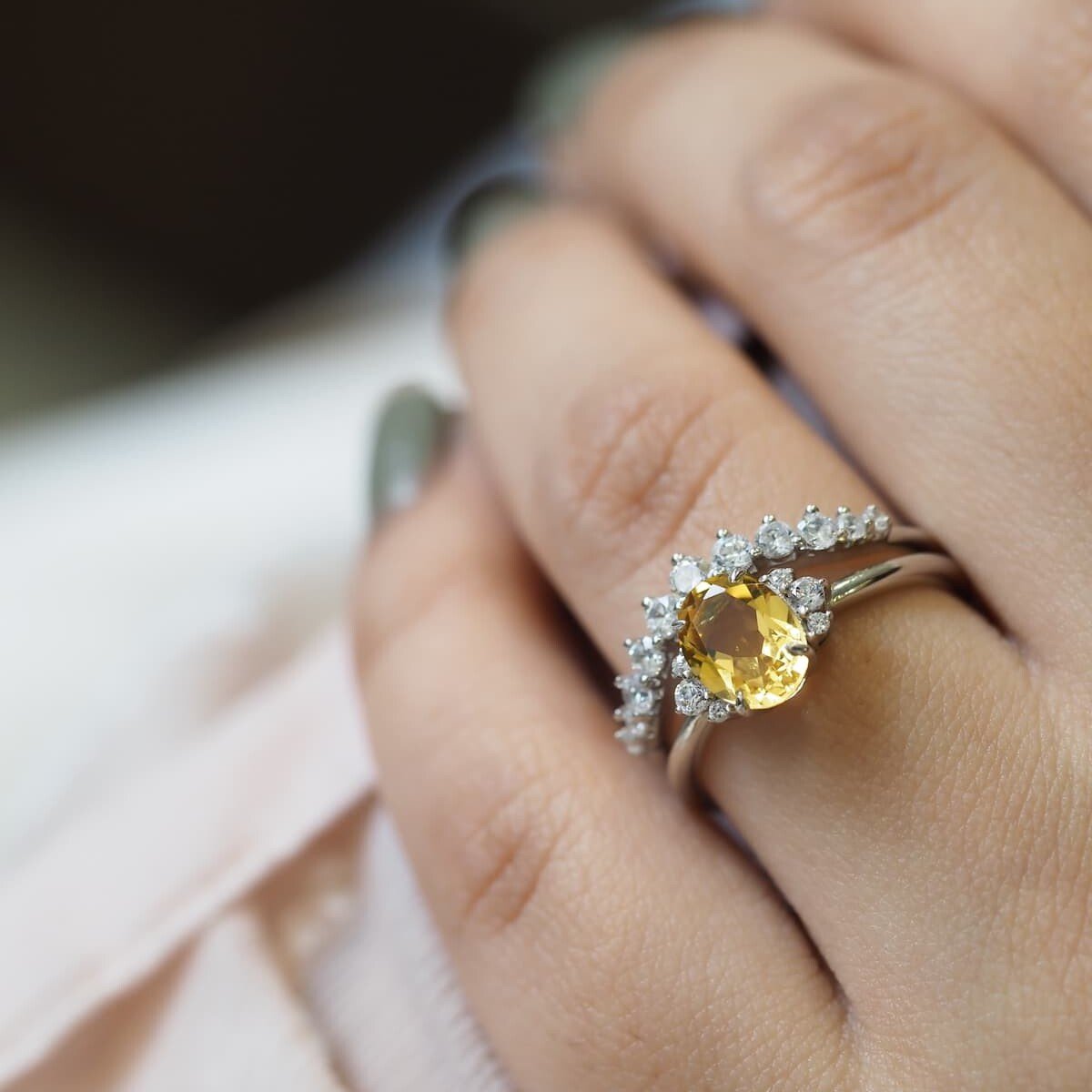 Yellow Sapphire Ring